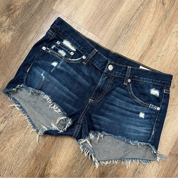 Rag & Bone Cut Off Short in Doris - Picture 4 of 12
